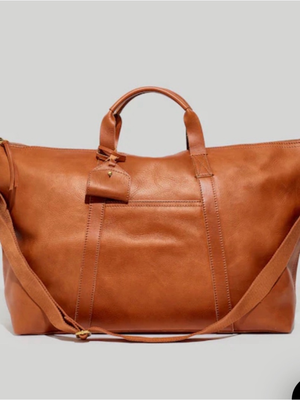 Madewell The Overnight Leather Bag